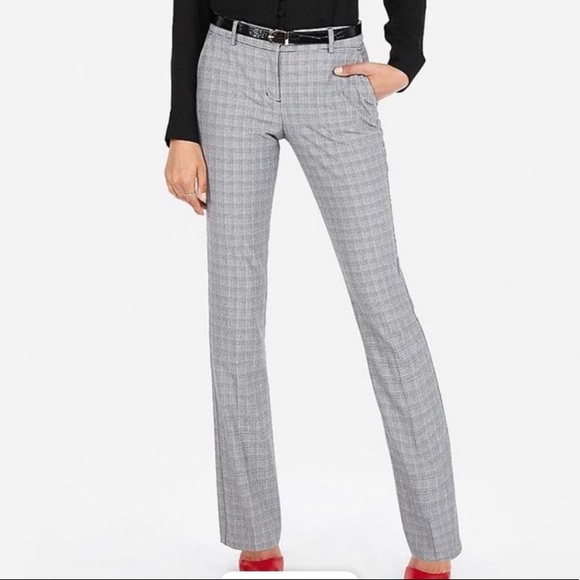Express Houndstooth Columnist Pants - Picture 2 of 5